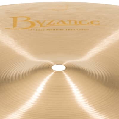 Meinl Byzance Jazz Medium Thin Crash Cymbal 17 image 6