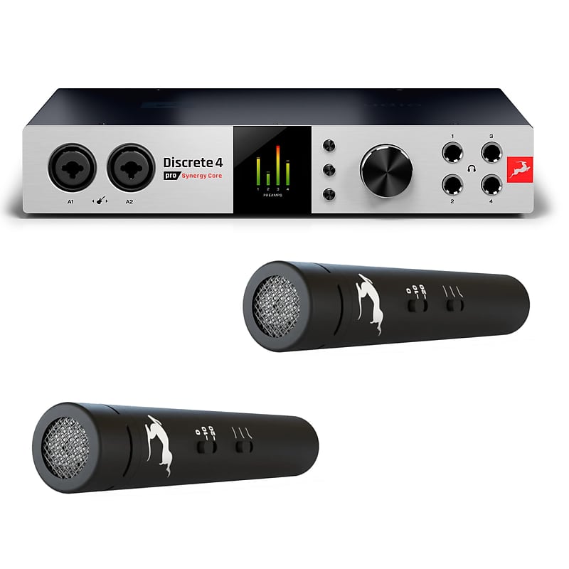 Antelope Audio Discrete 4 Pro Audio Interface with Two Edge