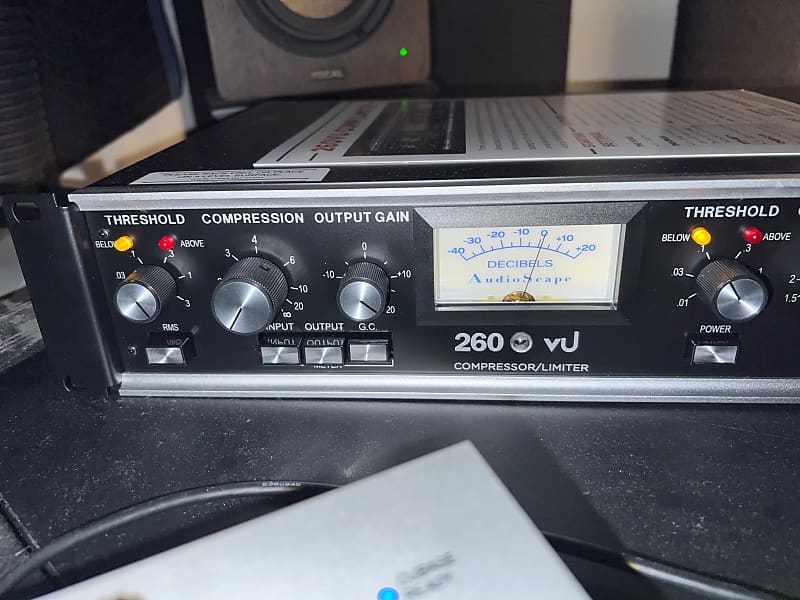AudioScape Engineering Co 260VU COMPRESSOR/LIMITER 2023