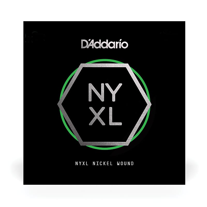 D'Addario NYNW033 NYXL Nickel Wound Electric Guitar Single D'Addario NYNW033 NYXL Nickel Wound Electric Guitar Single
