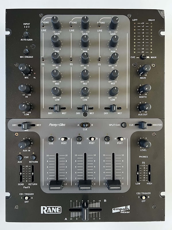 Rane Empath Mixer 2007 Black/Gray Reverb