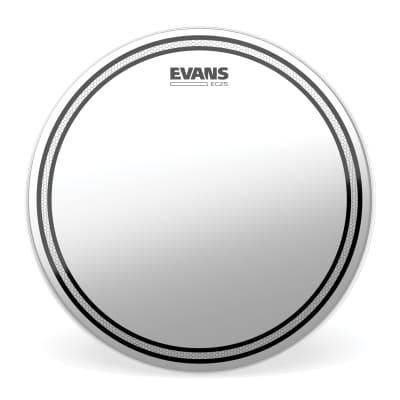 Evans EC2 Coated Tom Drum Head, 14 Inch image 1