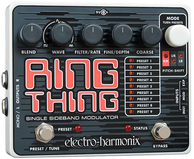Electro-Harmonix Ring Thing Single Sideband Modulator Guitar Effects Pedal image 1