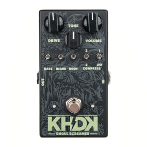 KHDK Electronics Kirk Hammett Signature Ghoul Screamer Handmade Overdrive