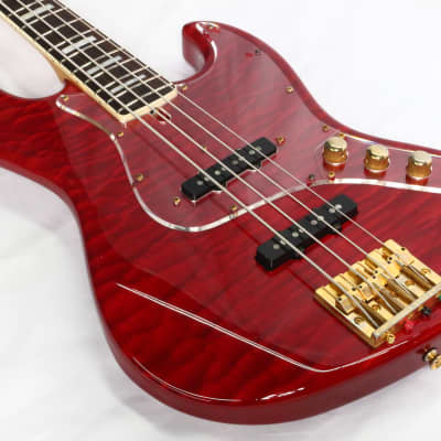 ATELIER Z / Quilted Maple Custom M245 See Through Red | Reverb