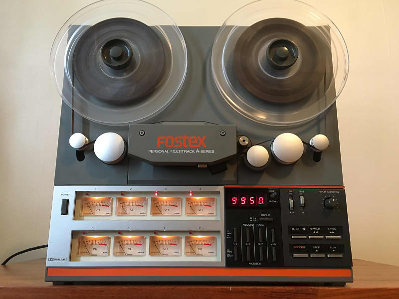 Fostex A8 - 8 track 15 IPS reel-to-reel tape recorder (tape and reels  included)