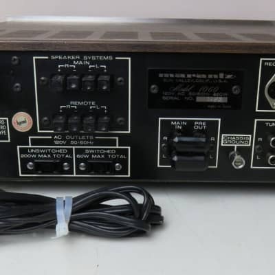 MARANTZ 1060 CHAMPAGNE FACE INTEGRATED AMPLIFIER SERVICED FULLY RECAPPED +MANUAL image 11