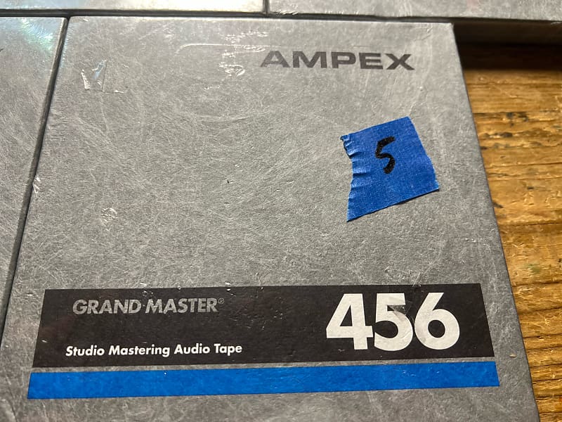 Ampex Reel To Reel 456 632 Audio Tape Lot 6 Sealed