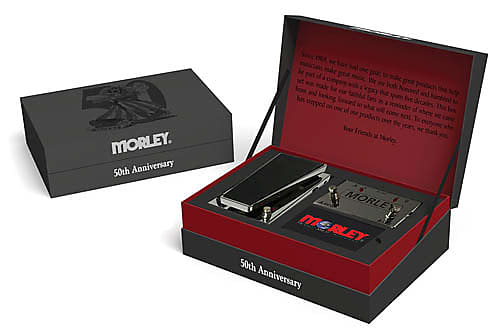 Morley Pedals Morley 50th Anniversary Limited Edition Chrome Boxed Set Chrome Mini Power Wah + ABY Pedals Bundle, image 1