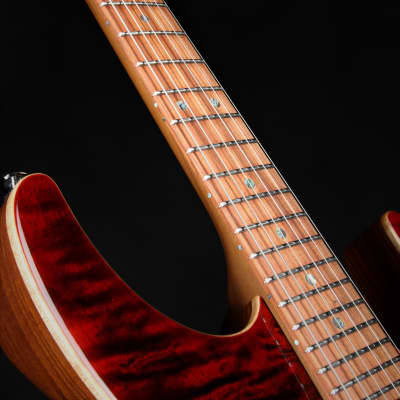 Suhr Eddie's Guitars Exclusive Roasted Modern - Chili Pepper Red image 7