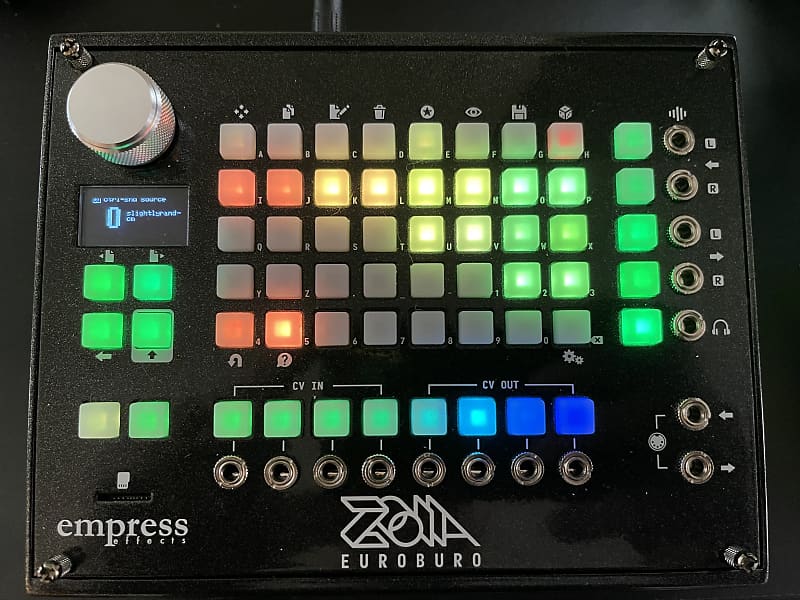 Empress Zoia Euroburo 2021 Black With Enclosure and Stand Reverb