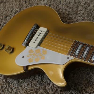 Video! Gibson Les Paul Axcess Prototype Kazuyoshi Saito Signature 1 P90 Goldtop Bild 7