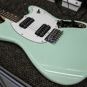 Fender squier bullet mustang hh surf green top