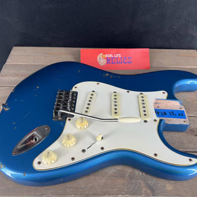 Real Life Relics Squier Relic Classic Vibe 60’s Strat Stratocaster Loaded Body Lake Placid Blue