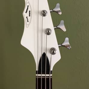 RARE Left-Handed BURNS Marquee Club Series Bass Guitar / Trisonic pickups / lefty Left Handed image 6