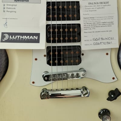 Gibson SG-3 Special 2007 - Faded White image 2