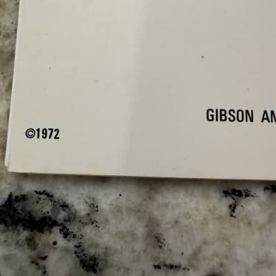 Gibson Amp Catalog 1972 Vintage G-10 20 30 40 50 60 70 80 GPA 35 70 PA image 16