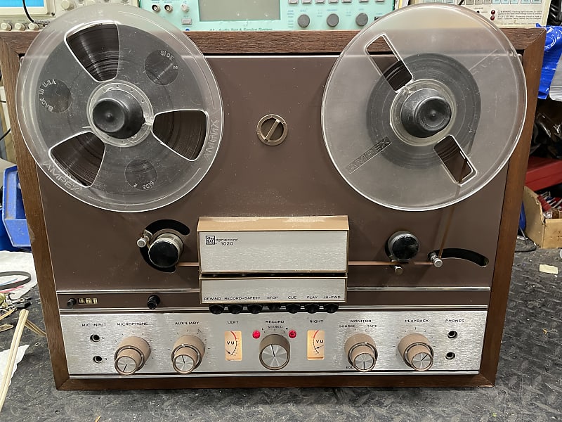 Sony TC-366 Open Reel Tape Recorder w/Cover, Untested, for PARTS