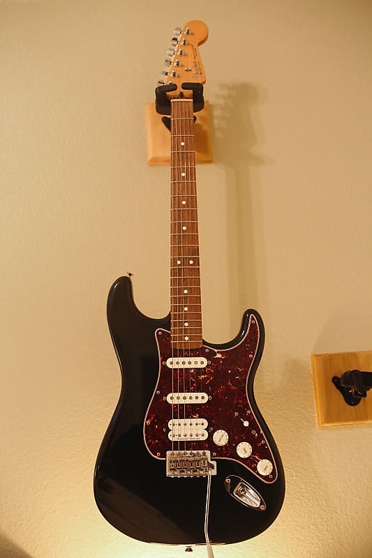 Fender Stratocaster 2010 - DLX Lonestar Strat Black | Reverb