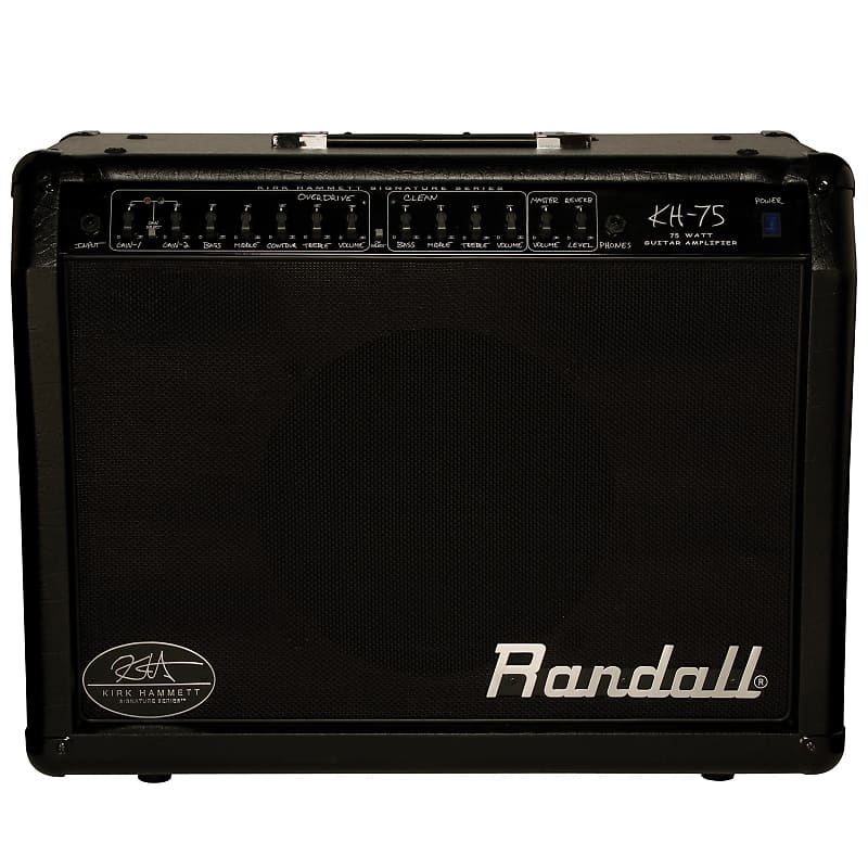 Randall KH75 Kirk Hammet 2 Channel 12" Guitar Combo Amp image 1