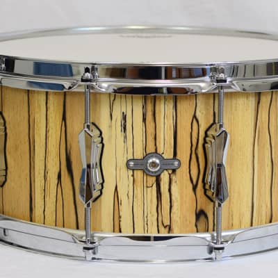British Drum Company Legend Snare 14x6.5 Spalt Beech image 2