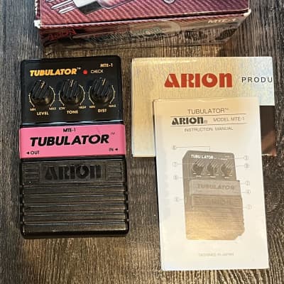 Arion MTE-1 Tubulator Upgraded (4558C) and w/ Original Box & Paperwork for sale