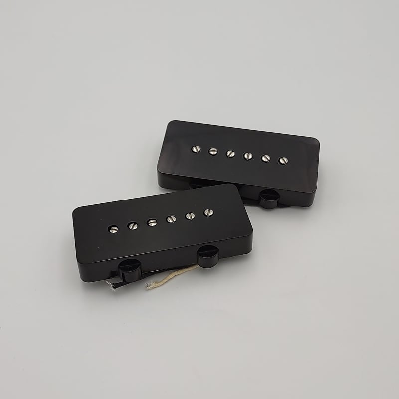 P90 Jazzmaster Pickup Set, Black Reverb