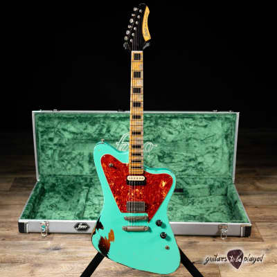 Fano PX6 Oltre Humbucker Guitar w/ Gigbag – Lake Placid Blue
