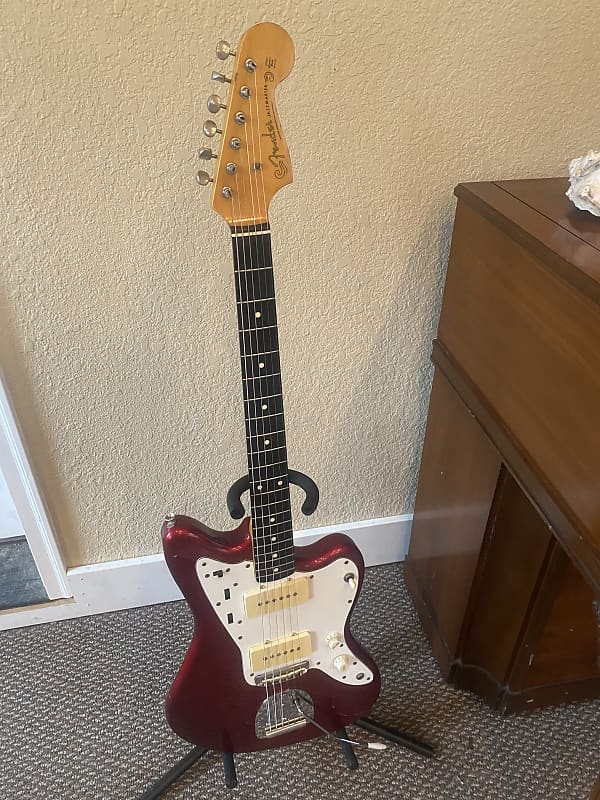 Rare Fender Jazzmaster Japan JM 6670 19851986 Candy Apple Reverb