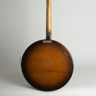 Bacon & Day  Silver Bell #1 Tenor Banjo (1929), ser. #27803, black tolex hard shell case. image 2