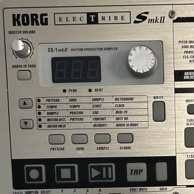 Korg Electribe-S mkII ES-1 mkII Rhythm Production Sampler 2000s - Champagne
