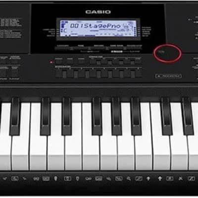Casio 61-Note Keyboard        Replaces CTK6200-U
