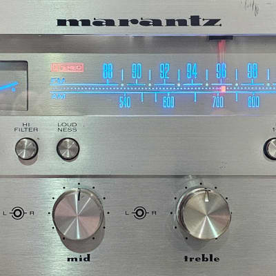 Marantz Model 2226B 26-Watt Stereo Solid-State Receiver 1970 - Silver with Metal Case image 1