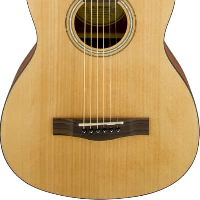 Fender FA-15 3/4 Scale Acoustic Guitar, Walnut Fingerboard, Natural w/ Gig Bag image 1