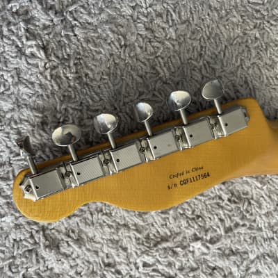 Fender Modern Player Telecaster Plus 2011 MIC HSS Honey Burst Maple Neck Guitar image 8