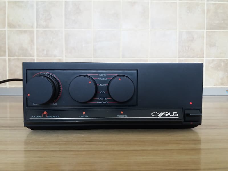 CYRUS TWO Hi-Fi Integrated Amplifier Cyrus Electronics Black