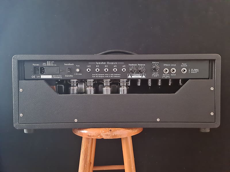 Custom Audio Amplifiers OD 100 Standard black | Reverb Custom Audio Amplifiers OD 100 Standard black | Reverb