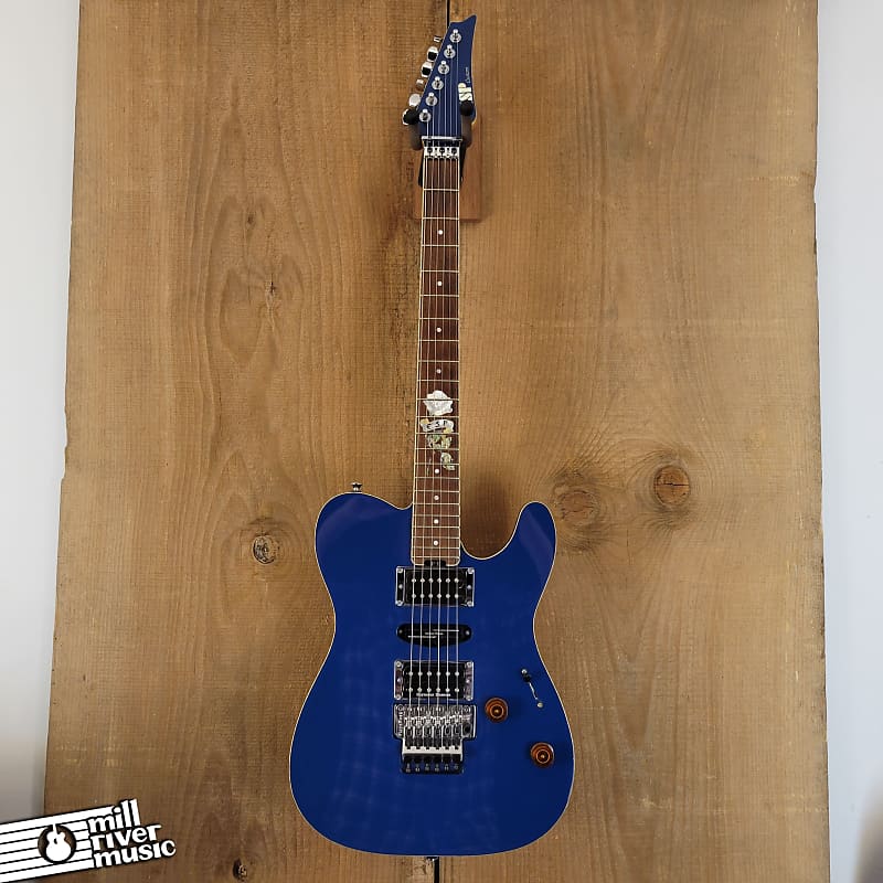 ESP Custom Shop Japan Takada Factory T-Style Electric Guitar Blue 2013 w/ HSC image 1