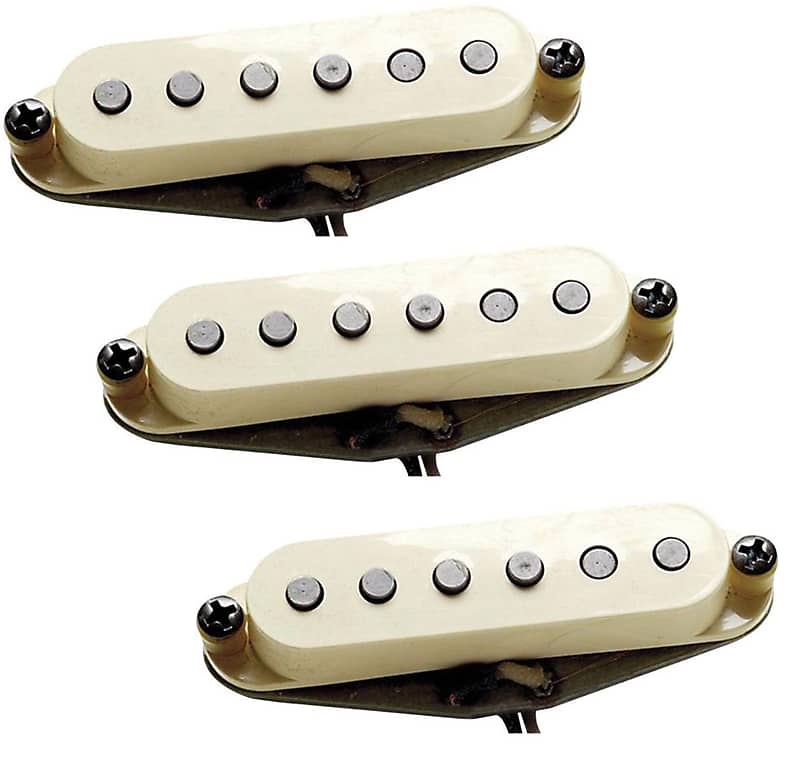 Seymour Duncan Antiquity II Surfer The 60's Surf Strat Single Coil  Stratocaster Guitar Pickup Set