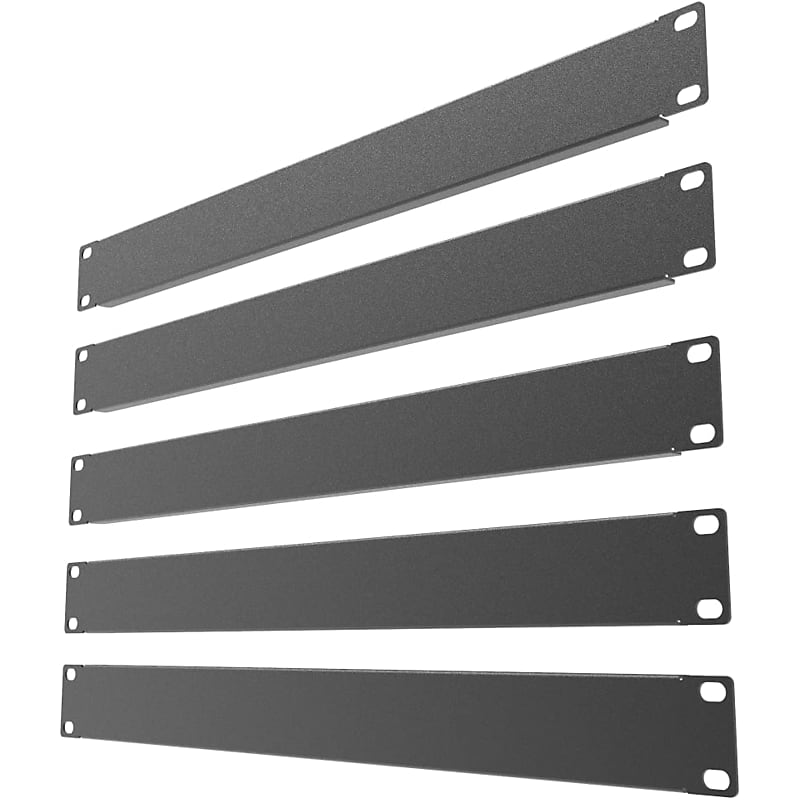 5 Pack of 1U Blank Panel - Metal Rack Mount Filler Panel for | Reverb