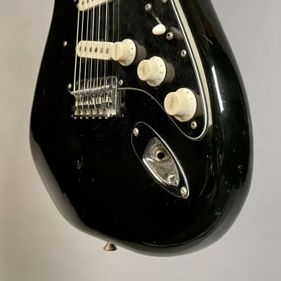 Fender Stratocaster Hardtail 1976 Black image 9