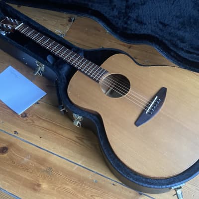 Baden A Style Mahogany Satin Acoustic Guitar + Hard Case - Roadworn image 1