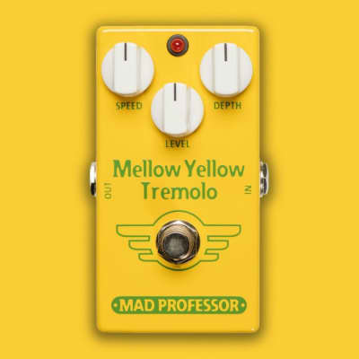 Mad Professor Mellow Yellow Tremolo guitar effect pedal for sale