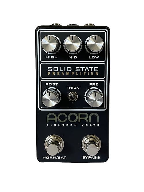 Acorn Amplifiers Solid State Preamp Pedal 2023 Reverb