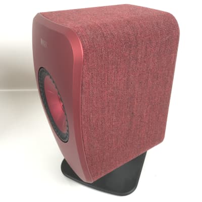 KEF LSX Wireless Speaker Music System (Pair) Red image 5