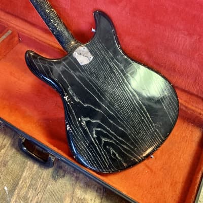 Kustom K200 deluxe electric guitar c 1968 k-200 Black zebra original vintage USA bud ross roger rossmeisl dearmond bigsby image 6