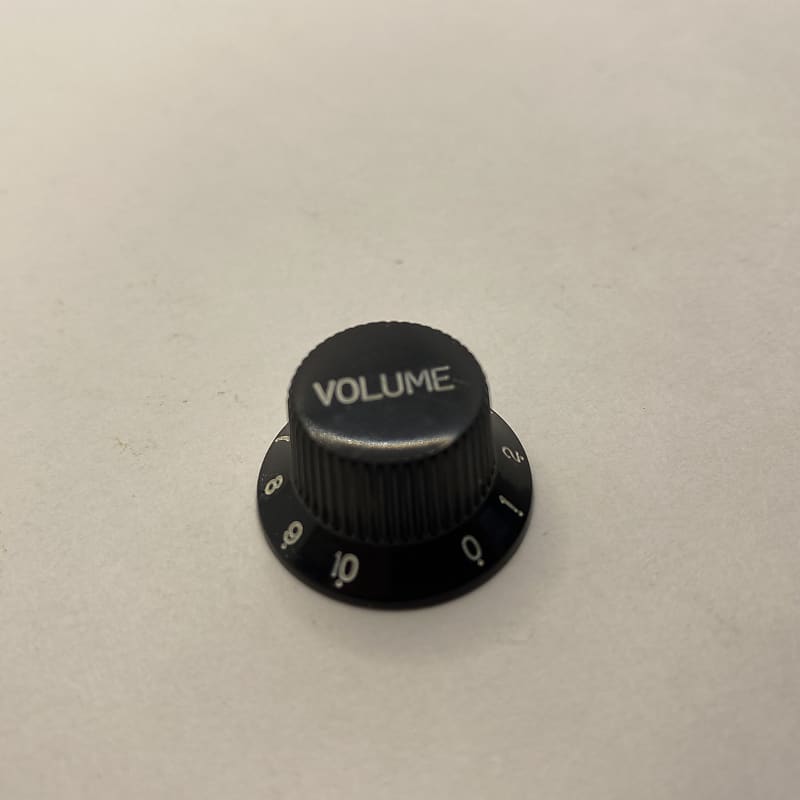 Black Strat Volume Knob Dot Indicator - Single | Reverb