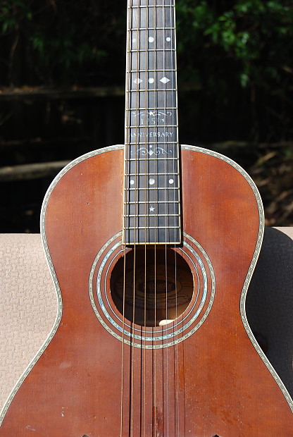 Washburn 125th anniversary parlor guitar hot sale