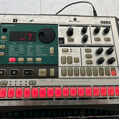 Korg Electribe-S ES-1 Rhythm Production Sampler 2000s - Silver
