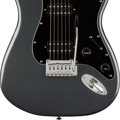 Squier Satin Trans Fat Stratocaster HH | Reverb